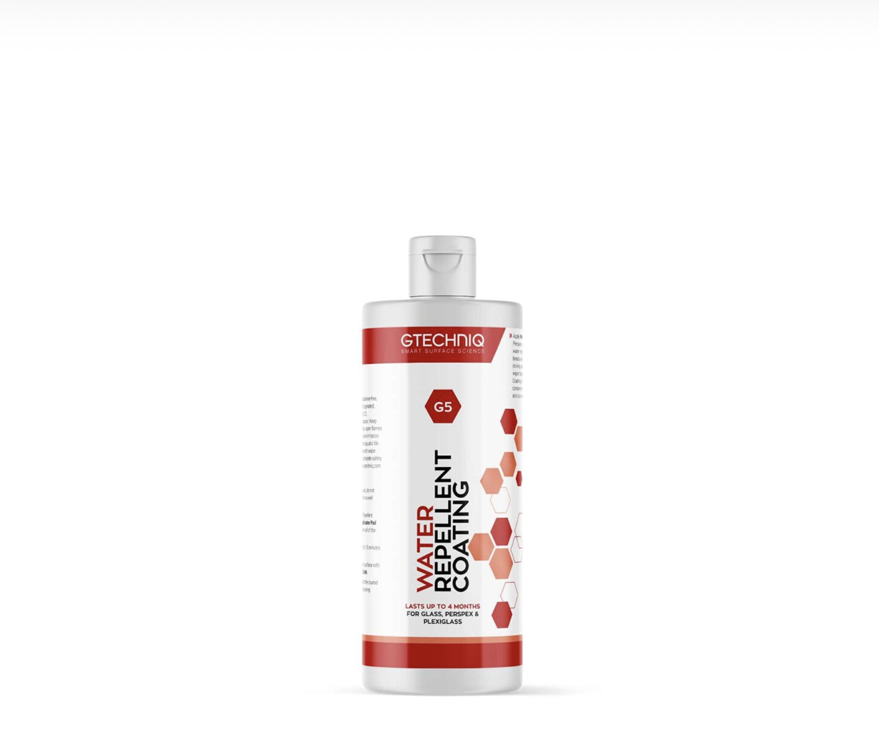 Gtechniq G5 Water Repellent Coating For Glass And Perspex