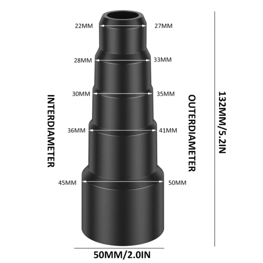 Vacuum Cleaner Hose Nozzle Adapter