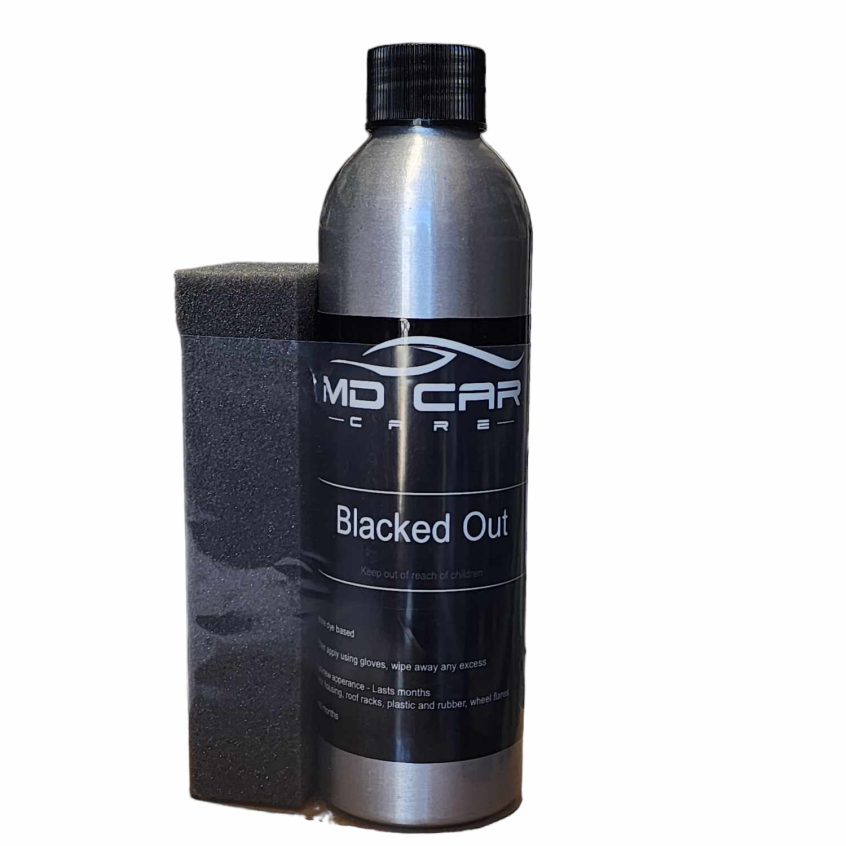 MD Car Care Blacked Out 250ml