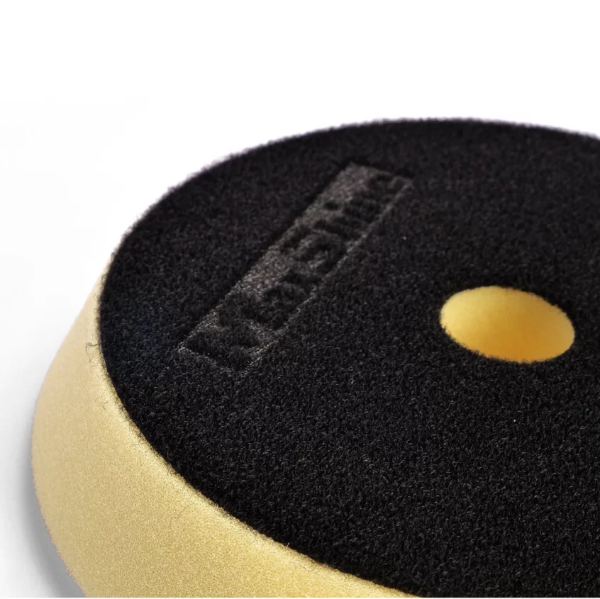 Maxshine High Pro Yellow Foam Polishing Pad - 5 Inch German Foam