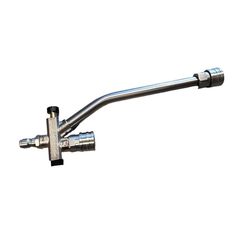Dual Pressure Washer Connector 1/4" Quick Connect