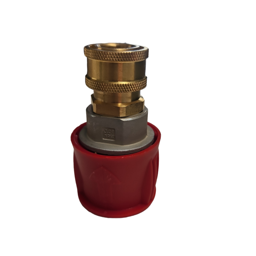 Ryobi / Ozito to 3/8" QC Adapter for short gun conversion (click-in) Metal
