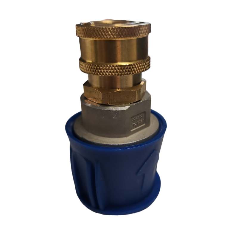 Gerni / Stihl / Bosch to 3/8" QC Adapter for short gun conversion (click-in) Metal